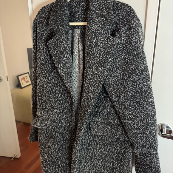 AFRM Bran Charcoal Tweed Coat - XS / S - Picture 7 of 7